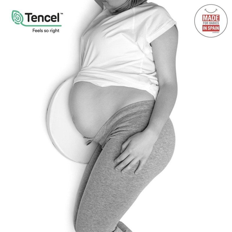 Cambrass ALMOHADA CONFORT MINI 37x29x8 CM LISO E BLANCO