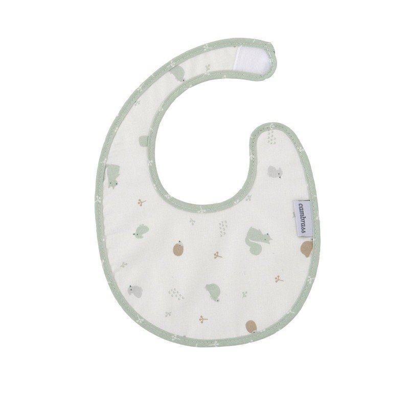 Cambrass BABERO REDONDO CON VELCRO ARDI VERDE 16x19x1 CM