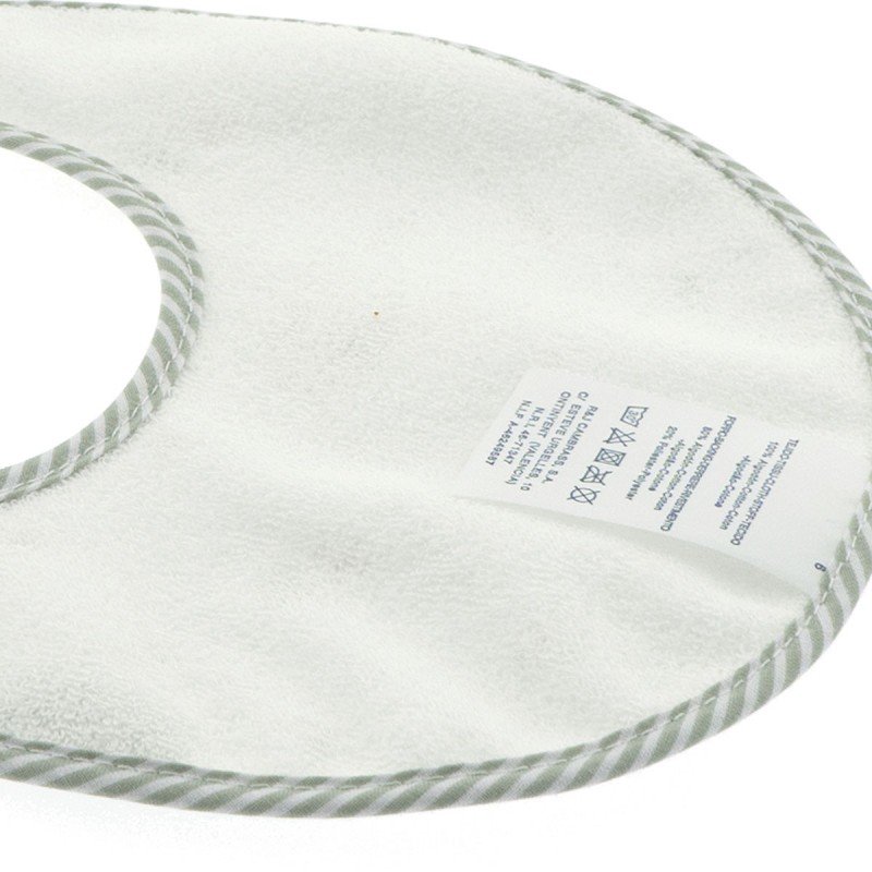 Cambrass BABERO REDONDO CON VELCRO GREENY VERDE 16x19x1 CM