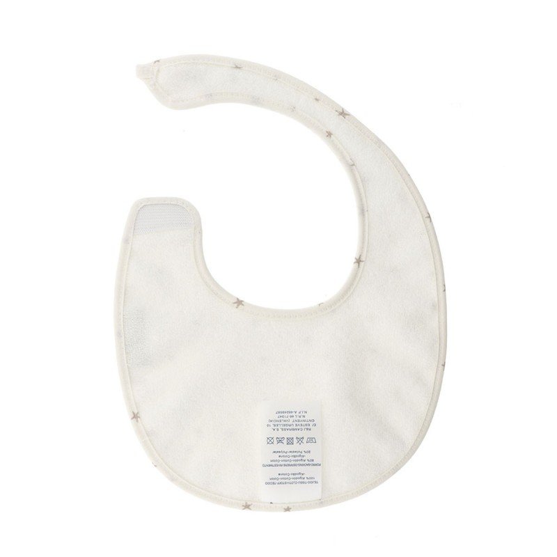 Cambrass BABERO REDONDO CON VELCRO MAGIA BEIGE 16x19x1 CM