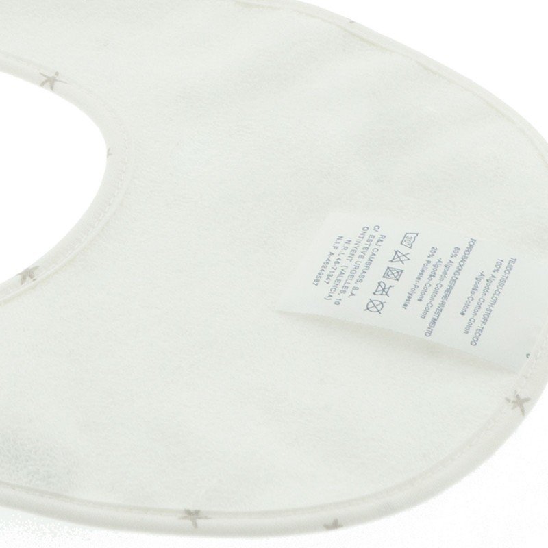 Cambrass BABERO REDONDO CON VELCRO MAGIA BEIGE 16x19x1 CM