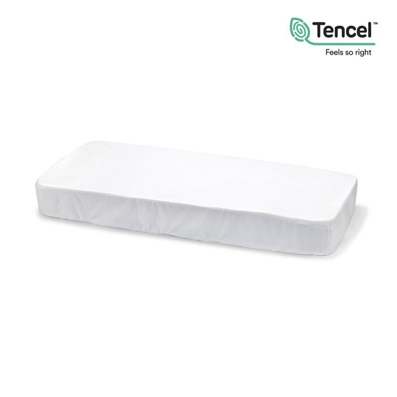 Cambrass BAJERA AJUST.IMPER.TENCEL-C.60 60x120x17 CM LISO E BLANCO
