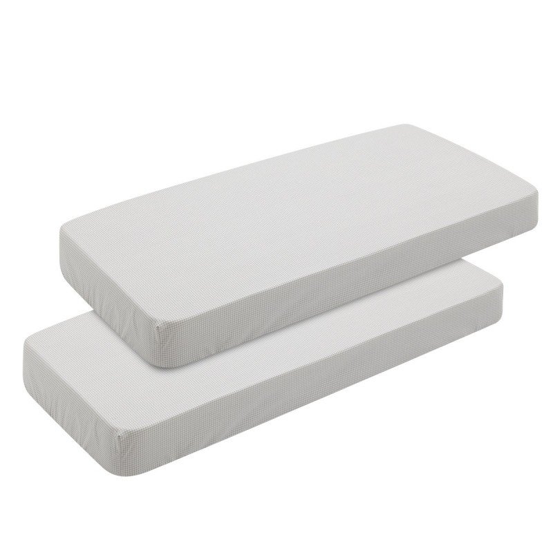 Cambrass BAJERA CUNA 60 PACK 2 UDS. 60x120x17 CM MINI WINDSORD CRUDO