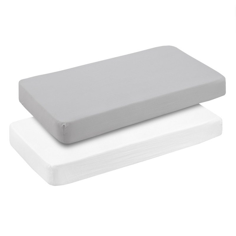 Cambrass BAJERA CUNA 60 PACK 2 UDS. 60x120x17 CM SOFT GRIS