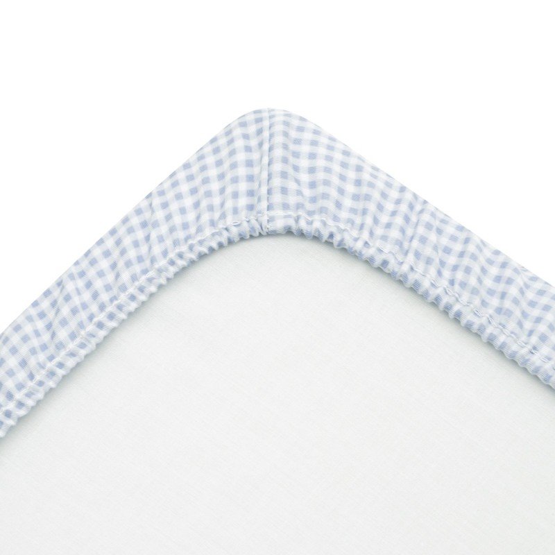 Cambrass BAJERA MINICUNA PACK 2 UDS. 50x82x10 CM VICHY10 CELESTE