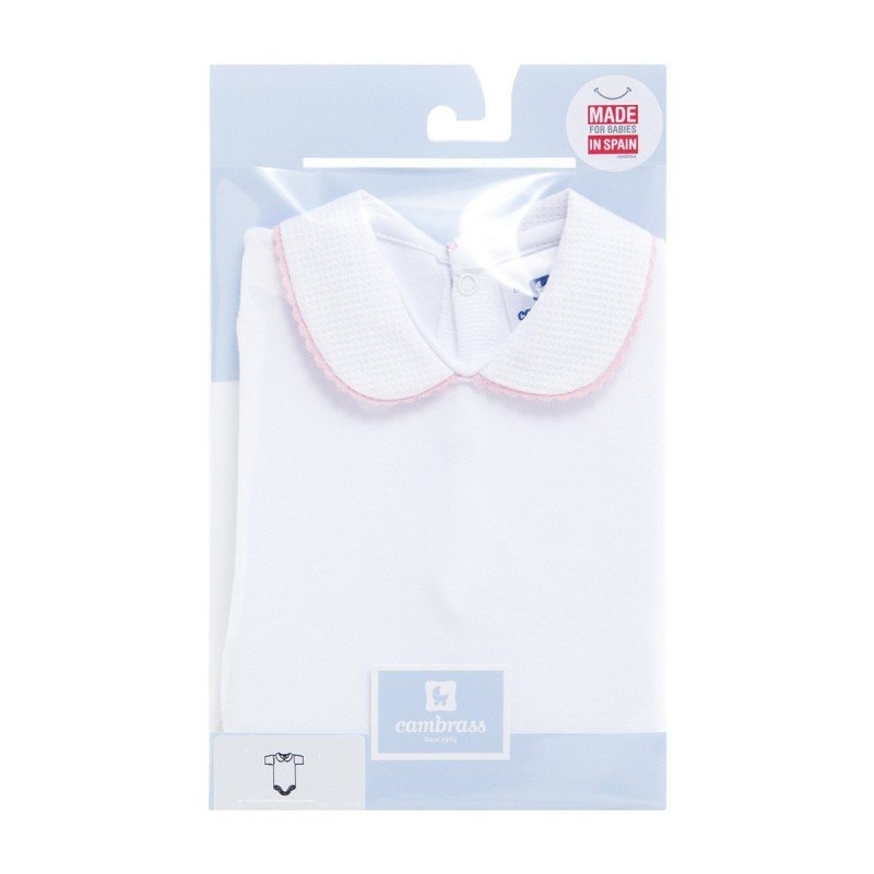 Cambrass BODY CON CUELLO MANGA CORTA I. 0703 CROQUET ROSA