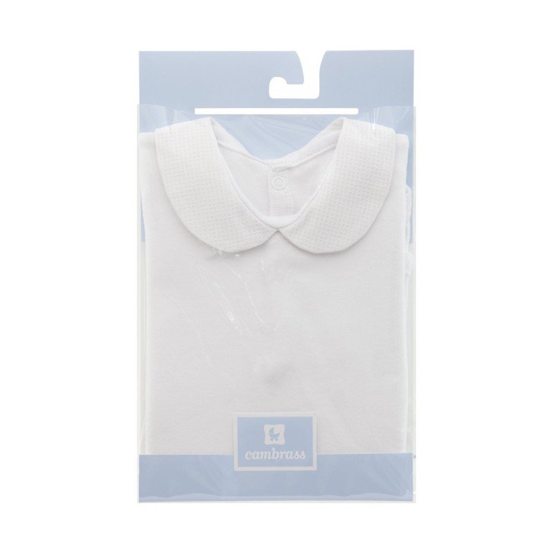 Cambrass BODY CON CUELLO MANGA LARGA I. BLANCO UNICO