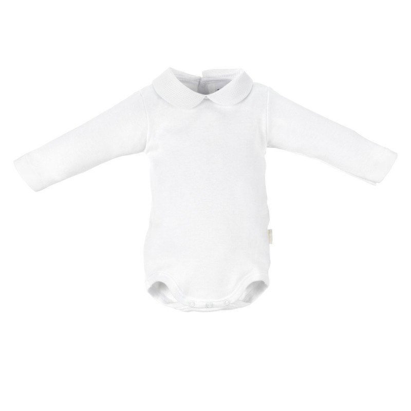 Cambrass BODY CON CUELLO MANGA LARGA I. BLANCO UNICO