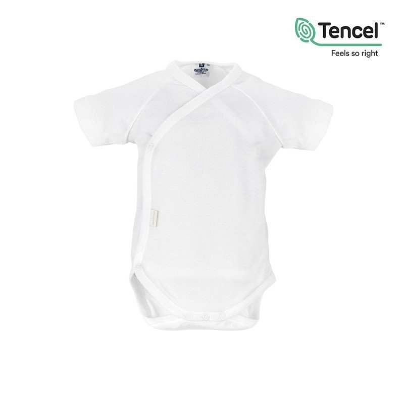 Cambrass BODY RECIEN NACIDO M.CORTA I. TENCEL BLANCO