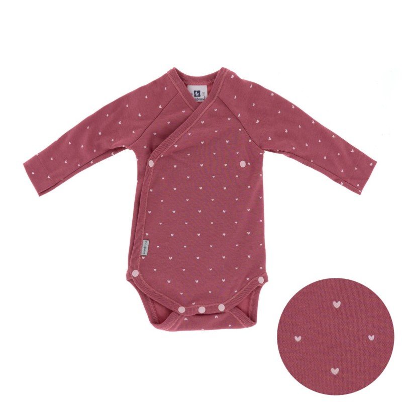 Cambrass BODY RECIEN NACIDO M.LARGA 428 1 FRAMBUESA