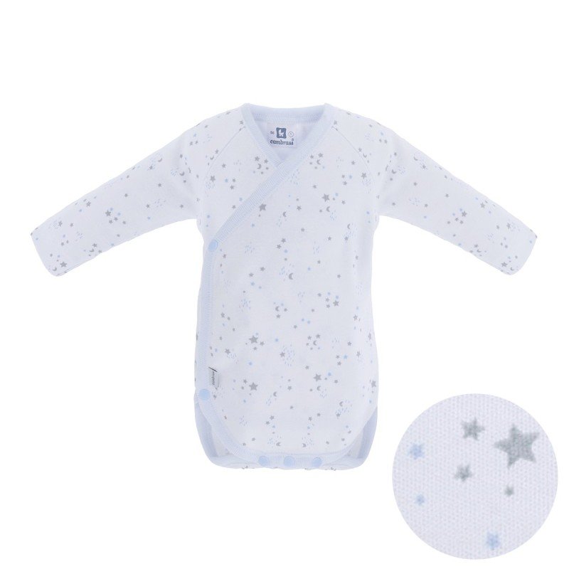 Cambrass BODY RECIEN NACIDO M.LARGA 728 1 SKY CELESTE