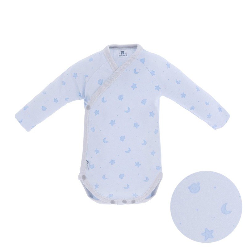 Cambrass BODY RECIEN NACIDO M.LARGA 729 1 TEDDY CELESTE