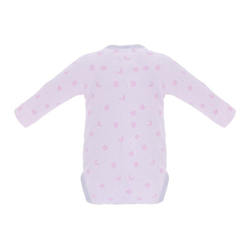 Cambrass BODY RECIEN NACIDO M.LARGA 729 1 TEDDY ROSA