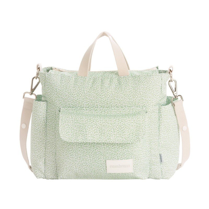 Cambrass BOLSO MATERNAL PACK ANIMAL PRINT MINT 16x43x37 CM