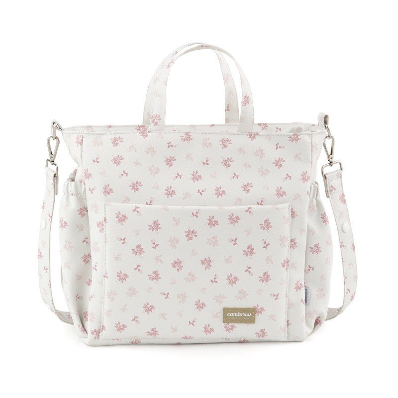 Cambrass BOLSO MATERNAL PACK BRANCH ROSA 16x43x37 CM