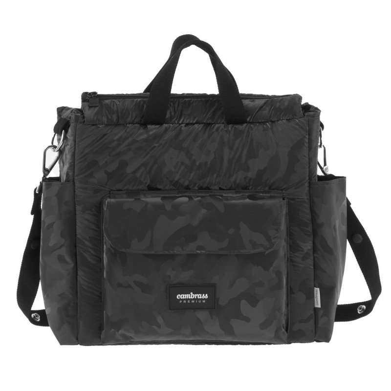 Cambrass BOLSO MATERNAL PACK CRIPSI NEGRO 16x43x37 CM