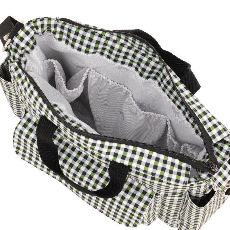Cambrass BOLSO MATERNAL PACK NEW VICHY KAKI 16x43x37 CM