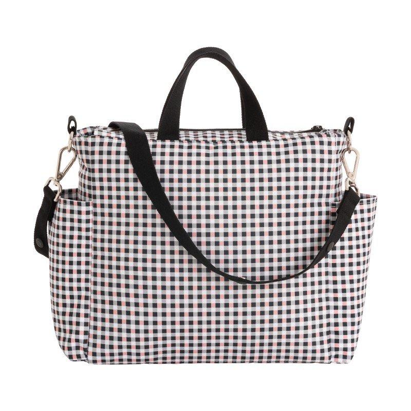 Cambrass BOLSO MATERNAL PACK NEW VICHY ROSA 16x43x37 CM