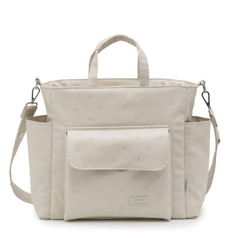 Cambrass BOLSO MATERNAL PACK SPRING CREMA 16x43x37 CM