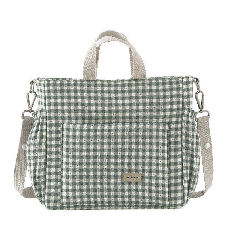 Cambrass BOLSO MATERNAL PACK VICKY VERDE 16x43x37 CM