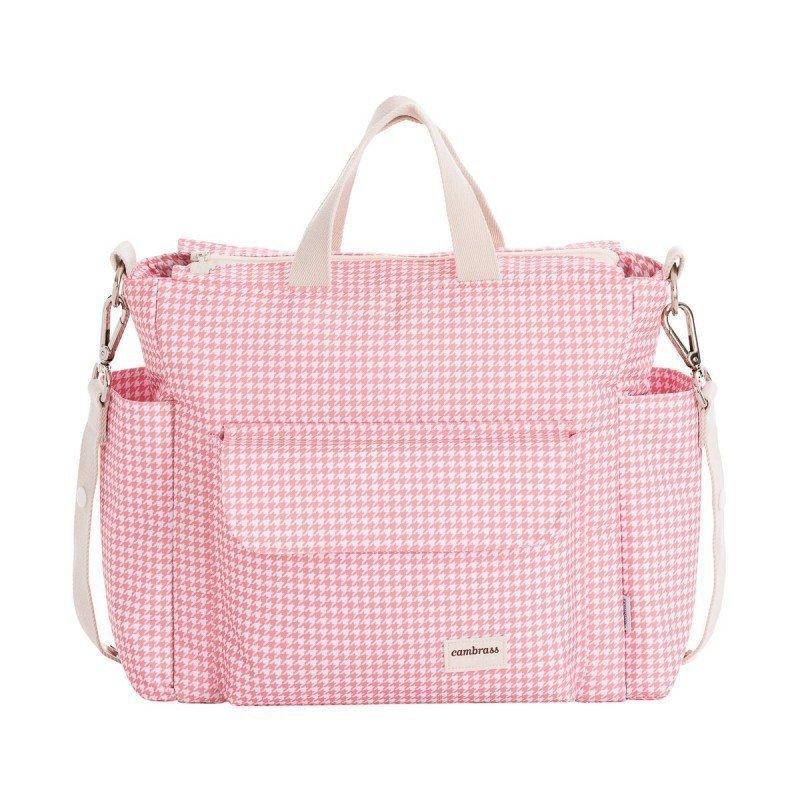 Cambrass BOLSO MATERNAL PACK WINDSORD SUMMER PINK 16x43x37 CM