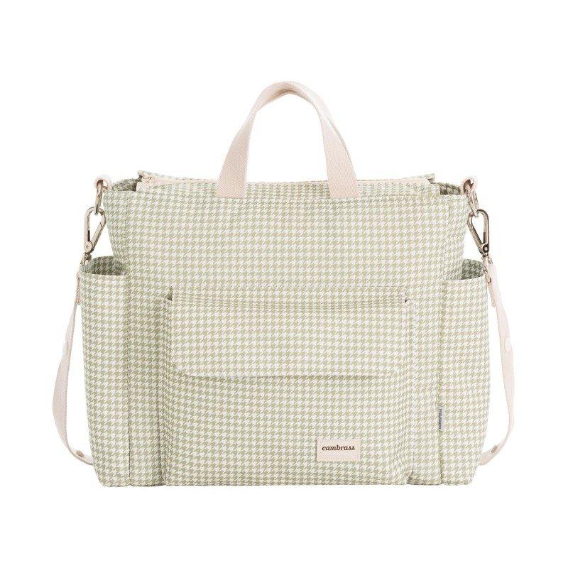 Cambrass BOLSO MATERNAL PACK WINDSORD SUMMER VERDE 16x43x37 CM