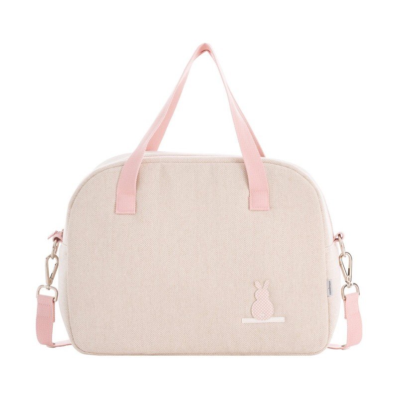 Cambrass BOLSO MATERNAL PROME LINO ROSA 18x41x31 CM