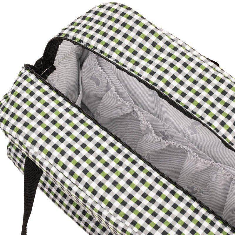 Cambrass BOLSO MATERNAL PROME NEW VICHY KAKI 18x41x31 CM