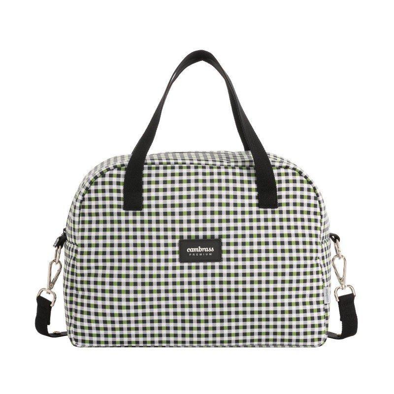 Cambrass BOLSO MATERNAL PROME NEW VICHY KAKI 18x41x31 CM