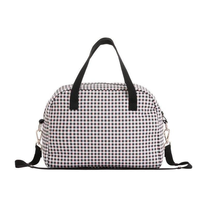 Cambrass BOLSO MATERNAL PROME NEW VICHY ROSA 18x41x31 CM