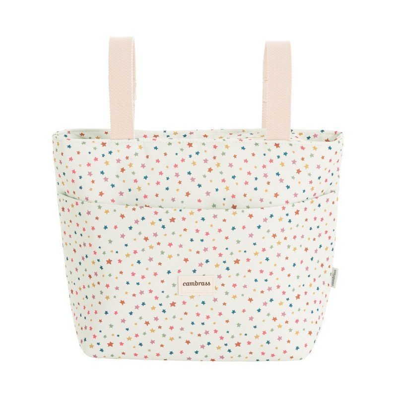 Cambrass BOLSO ORGANIZADOR XL ESTRELLAS MELON 15x38x28 CM