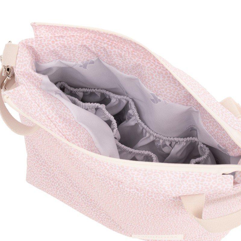 Cambrass BOLSO TALEGA ANIMAL PRINT ROSA 12x40x35 CM
