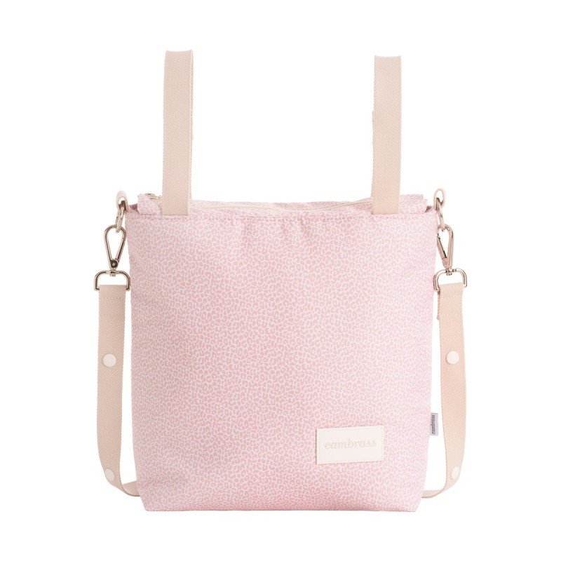Cambrass BOLSO TALEGA ANIMAL PRINT ROSA 12x40x35 CM