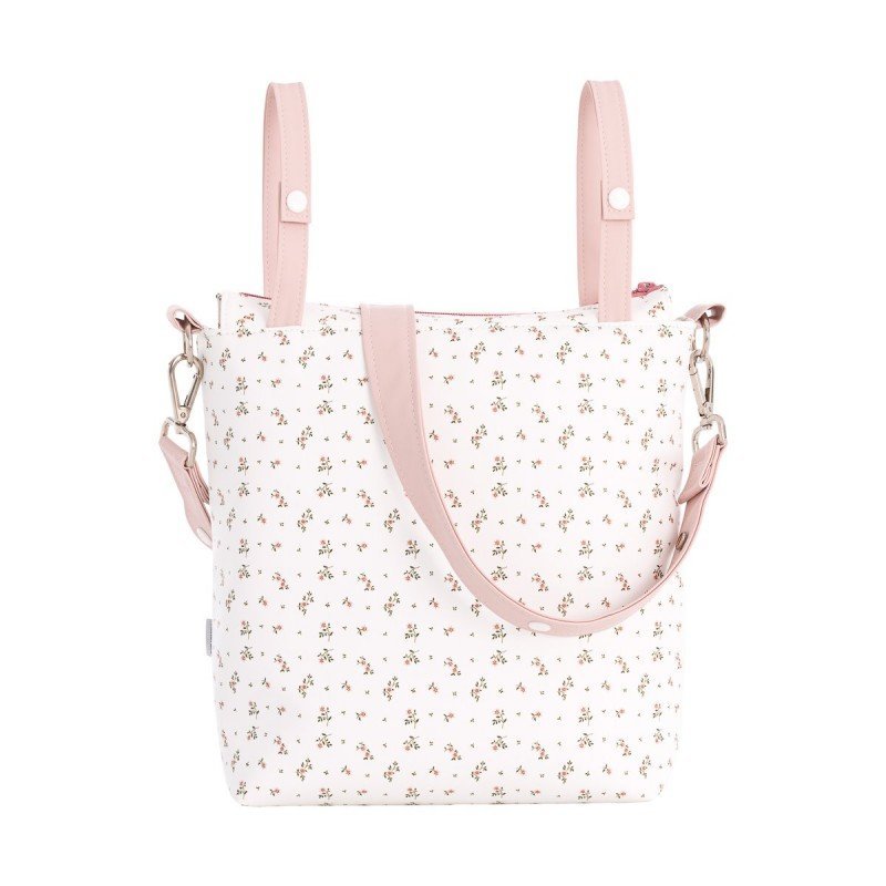 Cambrass BOLSO TALEGA AURA BEIGE/FLORES 12x40x35 CM