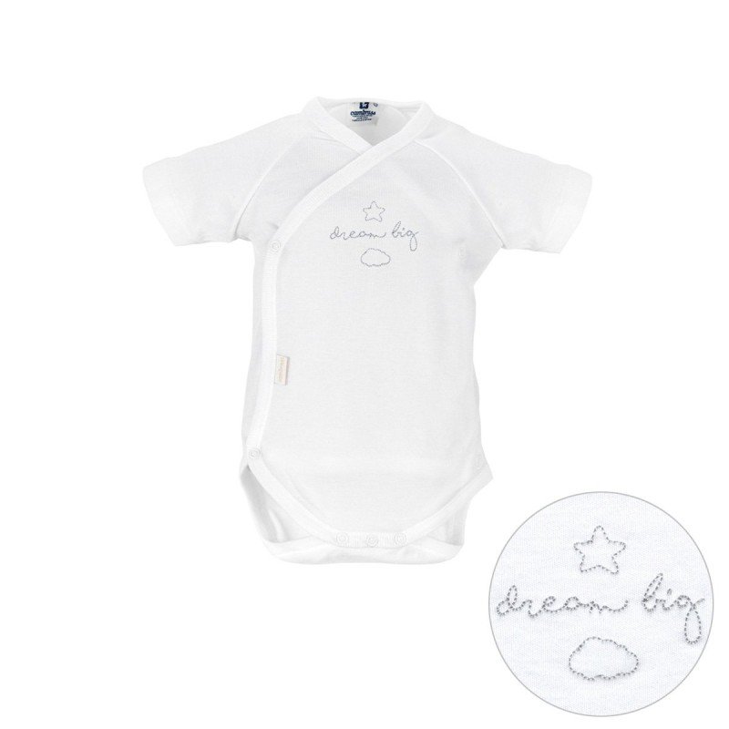 Cambrass BODY RECIEN NACIDO M.CORTA I. BIG 20 GRIS