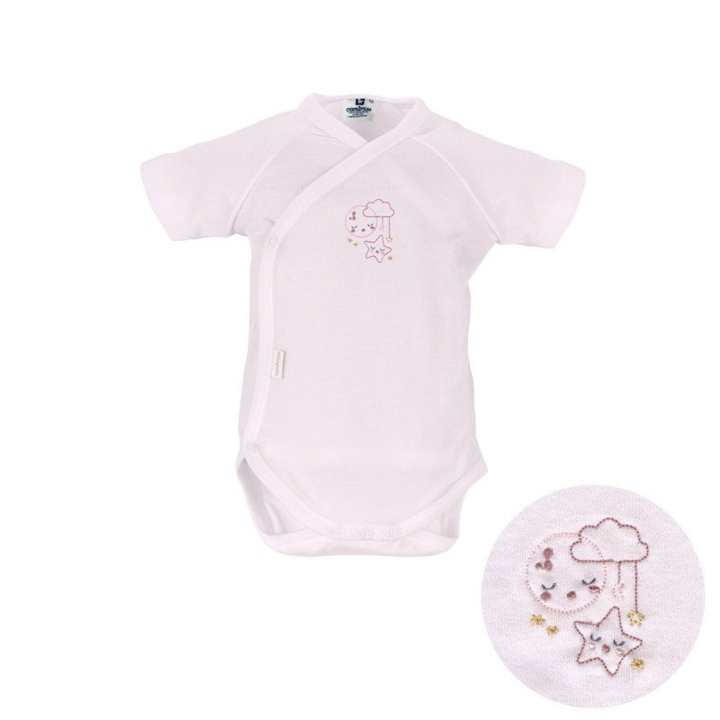 Cambrass BODY RECIEN NACIDO M.CORTA I. LUNA 23 ROSA