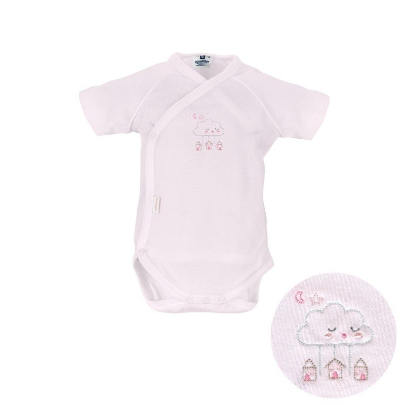 Cambrass BODY RECIEN NACIDO M.CORTA I. NUBE 23 ROSA