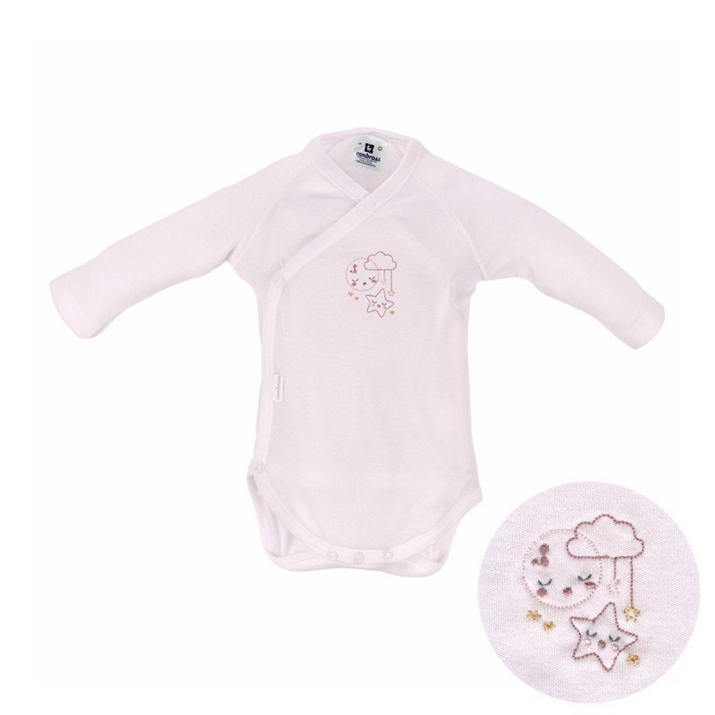 Cambrass BODY RECIEN NACIDO M.LARGA I. LUNA 23 ROSA