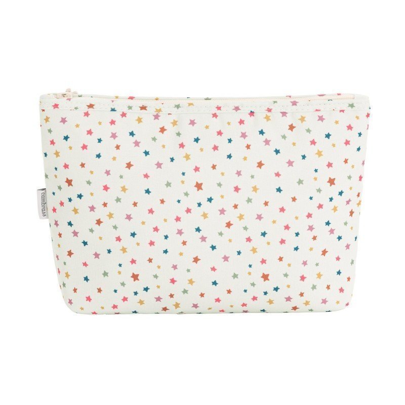 Cambrass BOLSA ASEO ESTRELLAS MELON 6x28x20 CM