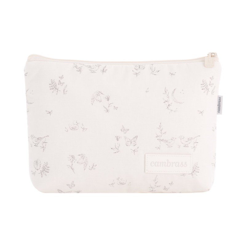 Cambrass BOLSA ASEO MERLO BIRDS 6x28x20 CM