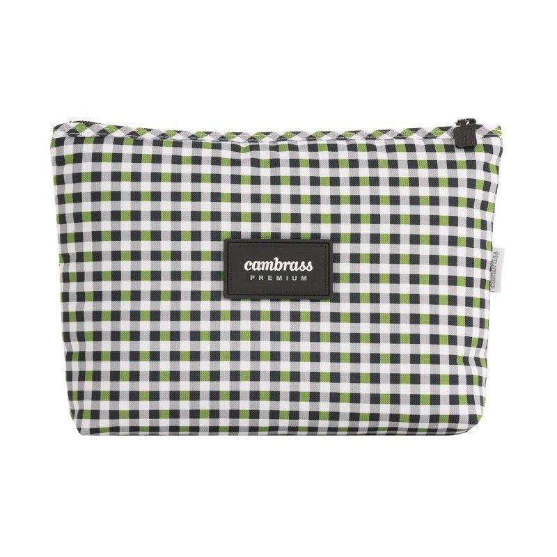 Cambrass BOLSA ASEO NEW VICHY KAKI 6x28x20 CM