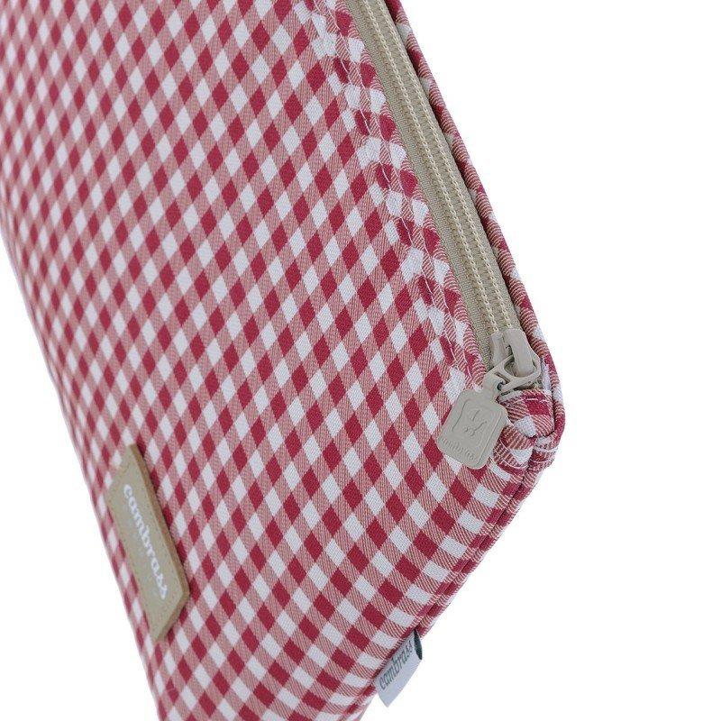 Cambrass BOLSA ASEO VICHY ROJO 6x28x20 CM