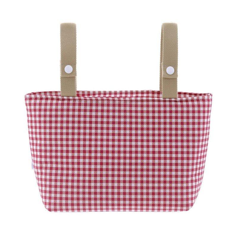 Cambrass BOLSO ORGANIZADOR VICHY ROJO 13x38x20 CM