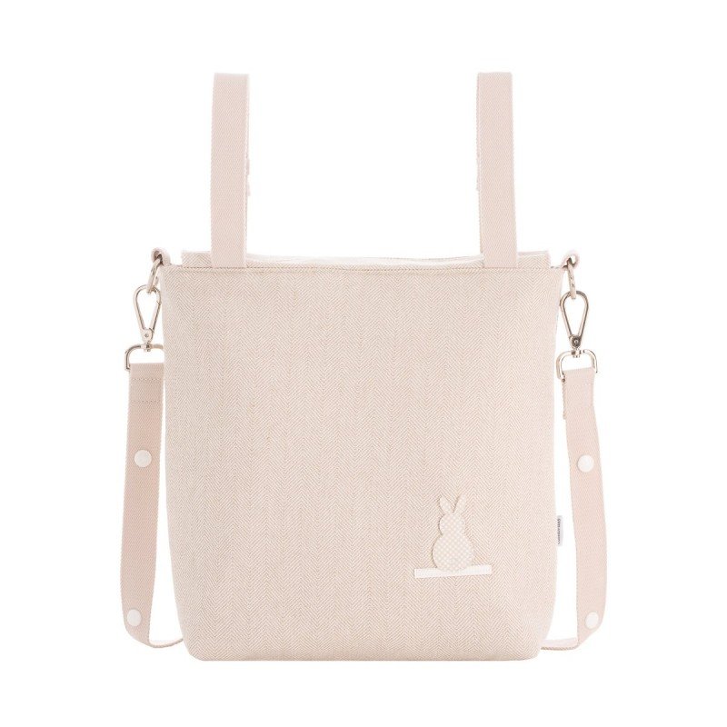 Cambrass BOLSO TALEGA LINO BEIGE 12x40x35 CM