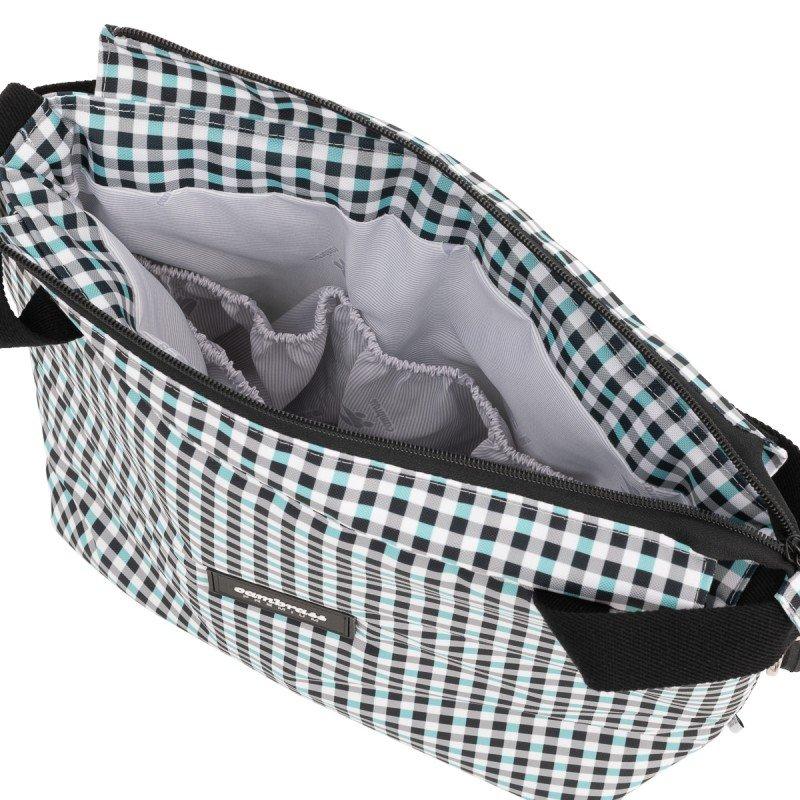 Cambrass BOLSO TALEGA NEW VICHY AZUL 12x40x35 CM