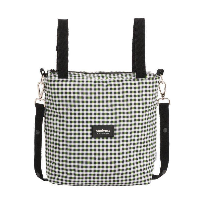 Cambrass BOLSO TALEGA NEW VICHY KAKI 12x40x35 CM