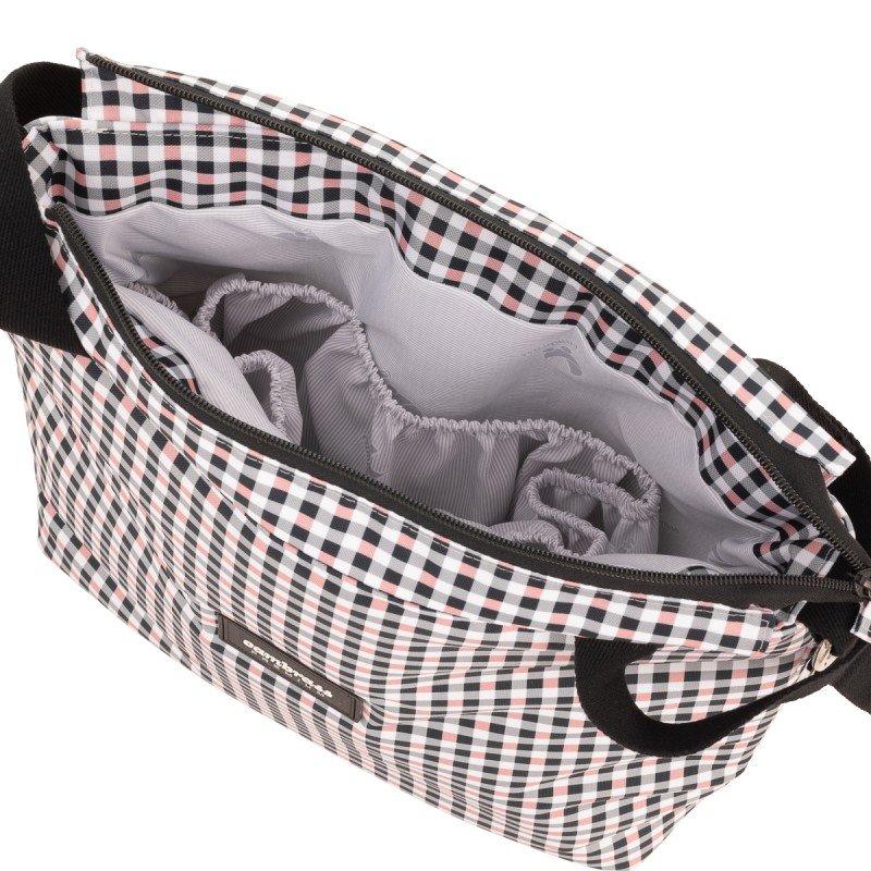 Cambrass BOLSO TALEGA NEW VICHY ROSA 12x40x35 CM