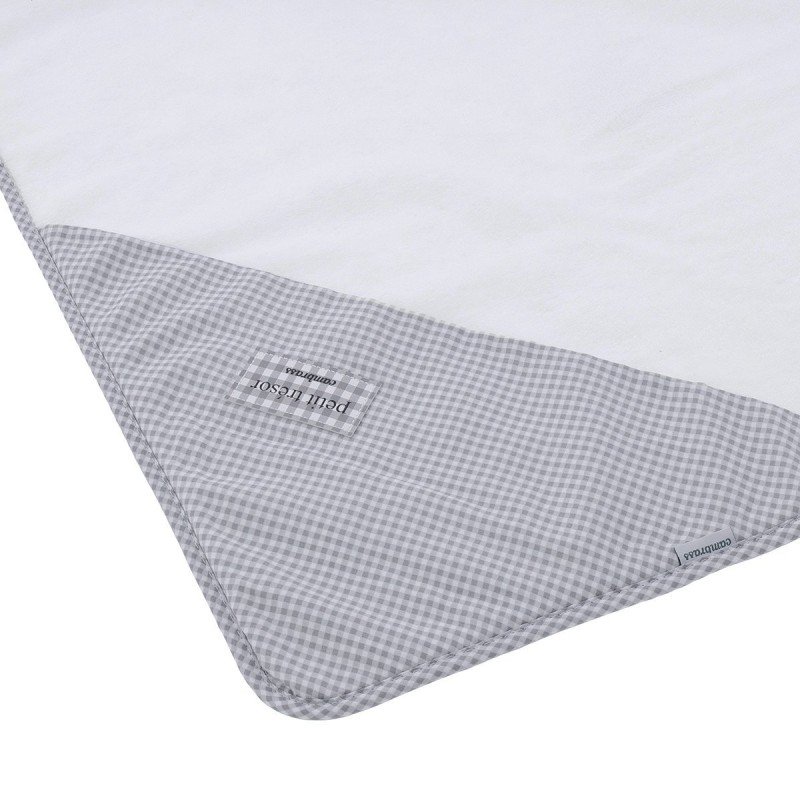 Cambrass CAPA DE BAÑO 100x100x1 CM VICHY10 GRIS