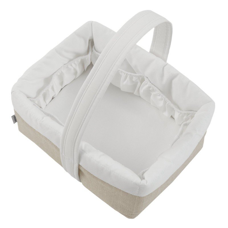 Cambrass CESTA CANASTILLA 22.5x29x29 CM LINO BEIGE