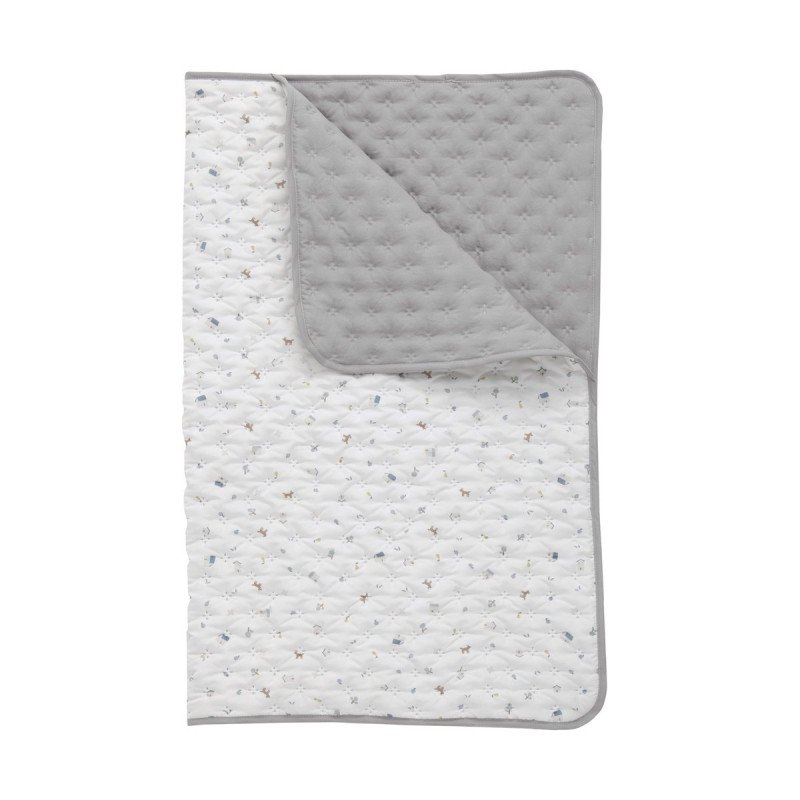 Cambrass COLCHA BOUTÍ 100x140x1 CM HOUSE AZUL